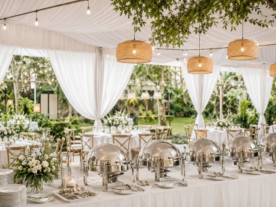 Sewa perlengkapan pendukung event untuk acara indoor dan outdoor.